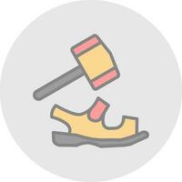 schoenmaker vector icoon ontwerp
