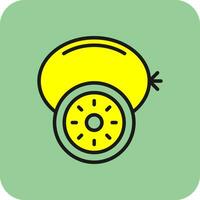 kiwi vector icoon ontwerp