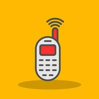 walkie talkie vector icoon ontwerp