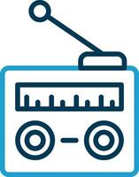 radio vector icoon ontwerp