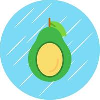 avocado vector icoon ontwerp