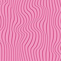 gemakkelijk abstract naadloos baby roze en diep roze kleur vervormen patroon vector