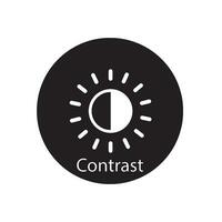 contrast icoon vector