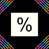 percentage vector icoon