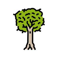 kauri oerwoud amazon kleur icoon vector illustratie