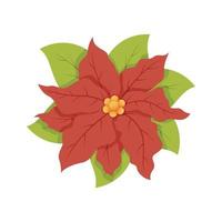 kerst hulst bloem vector