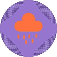 regen wolk vector icoon