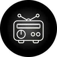 radio vector pictogram