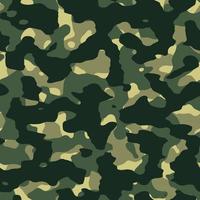 leger en leger camouflage naadloos patroon vector