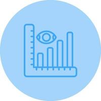 beschrijvend analytics vector icoon