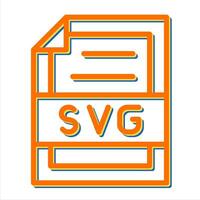 SVG het dossier vector icoon