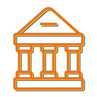 bank vector pictogram