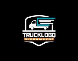 perfect logo voor een bedrijf verwant naar de vracht doorsturen industrie vector