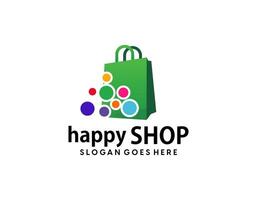 online winkel logo ontwerpen sjabloon, online winkel met wereldbol website logo vector