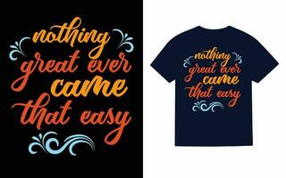 typografie t-shirt ontwerp vector