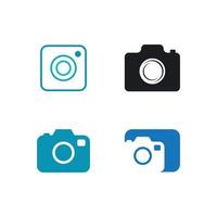 camera pictogram vector