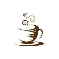 koffiekopje logo sjabloon vector