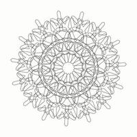 mandala decoratief en decoratief ontwerp vector