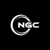 ngc logo ontwerp, inspiratie voor een uniek identiteit. modern elegantie en creatief ontwerp. watermerk uw succes met de opvallend deze logo. vector