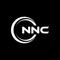 nc logo ontwerp, inspiratie voor een uniek identiteit. modern elegantie en creatief ontwerp. watermerk uw succes met de opvallend deze logo. vector