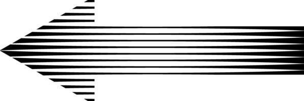 reeks richten pijlen, gestreept structuur pijl pad richting vector