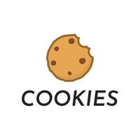 koekjes kunst logo ontwerp vector symbool icoon illustratie