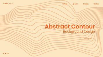 abstract achtergrond vector ontwerp contour patroon, golven, lijn patroon, wind Golf.