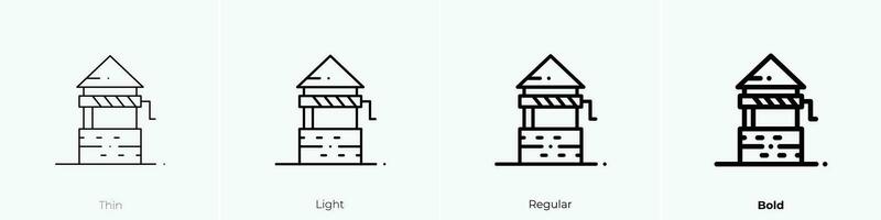 goed icoon. dun, licht, regelmatig en stoutmoedig stijl ontwerp geïsoleerd Aan wit achtergrond vector