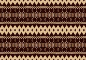 etnisch abstract ikat naadloos patroon in tribal.stof Indisch en maxicaans stijl. ontwerp voor achtergrond, behang, illustratie, kleding stof, kleding, tapijt, textiel, batik, borduurwerk. vector