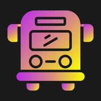 bus vector pictogram