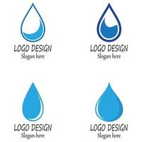 waterdruppel logo sjabloon vector illustratie ontwerp