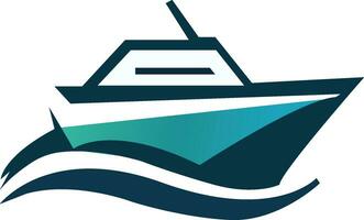 schip, het zeilen, cruise, schip boot, het zeilen boot logo vector