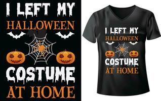 halloween t-shirt ontwerp vector