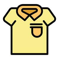 voetbal overhemd icoon vector vlak
