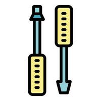 schroevedraaier icoon vector vlak