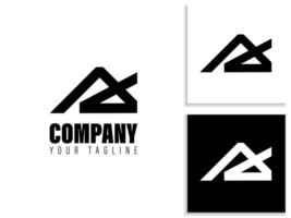 gemakkelijk brief een logo ontwerp vector