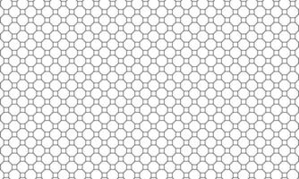 vector patroon gemaakt met geschetst zeshoeken