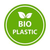 biologisch afbreekbaar plastic icoon vector fabriek eco vriendelijk composteerbaar materiaal productie voor grafisch ontwerp, logo, website, sociaal media, mobiel app, ui