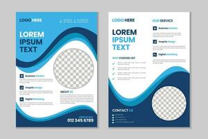 zakelijke boek Hoes ontwerp, folder sjabloon ontwerp, bedrijf brochure, jaar- rapport, portefeuille, tijdschrift, poster, modern presentatie, a4 grootte banier sjabloon ontwerp vector