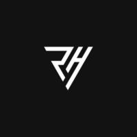 ph logo monogram moderne ontwerpsjabloon vector
