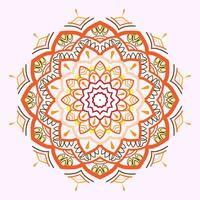 decoratief helling kleur sier- etnisch elementen mandala patroon achtergrond ontwerp pro vector