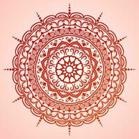 helling decoratief kleur sier- etnisch elementen mandala patroon achtergrond ontwerp pro vector. vector