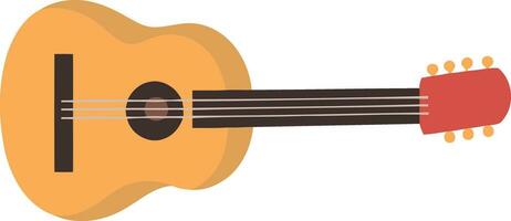 geel gitaar musical instrument vector