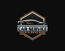 sport- auto logo icoon set. motor voertuig silhouet emblemen. auto garage handel merk identiteit ontwerp elementen. vector illustraties.