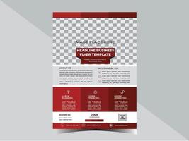 zakelijke multifunctionele zakelijke flyer ontwerpsjabloon voor uw zakelijke diensten of evenement vector