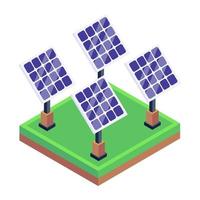 zonnepanelen systemen vector