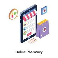 online apotheek-app vector