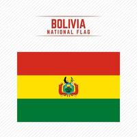 nationale vlag van bolivia vector