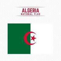 nationale vlag van algerije vector
