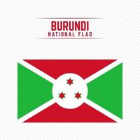 nationale vlag van burundi vector